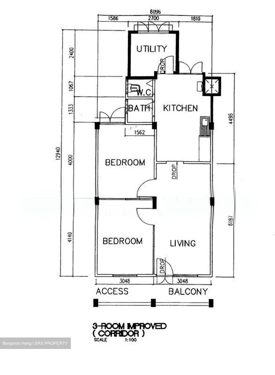 Blk 23 SIN MING VILLE (Bishan), HDB 3 Rooms #547795111